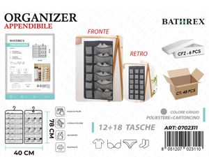 ORGANIZER DOPPIA FACCIA