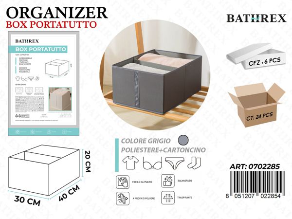 ORGANIZER CON SCOMPARTI