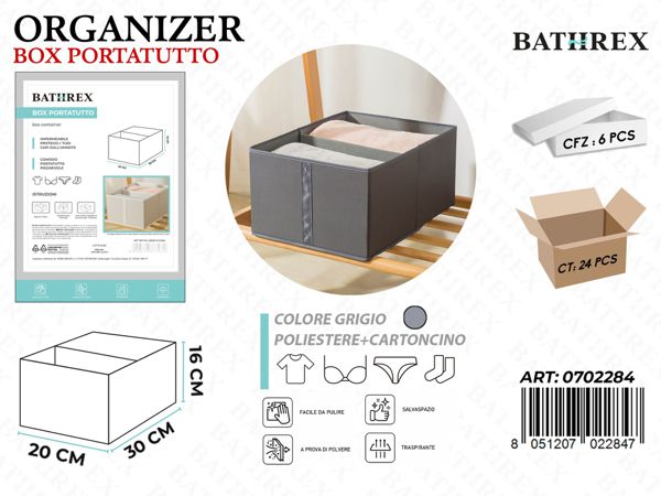 ORGANIZER CON SCOMPARTI