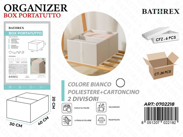 ORGANIZER CON SCOMPARTI